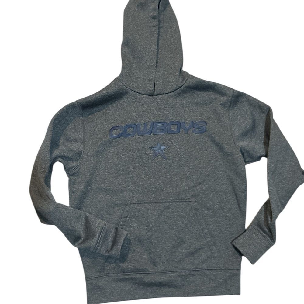 Dallas Cowboys Kids  Hoodie Sweatshirt  Grey‎ Size S  - Hooded Pullover